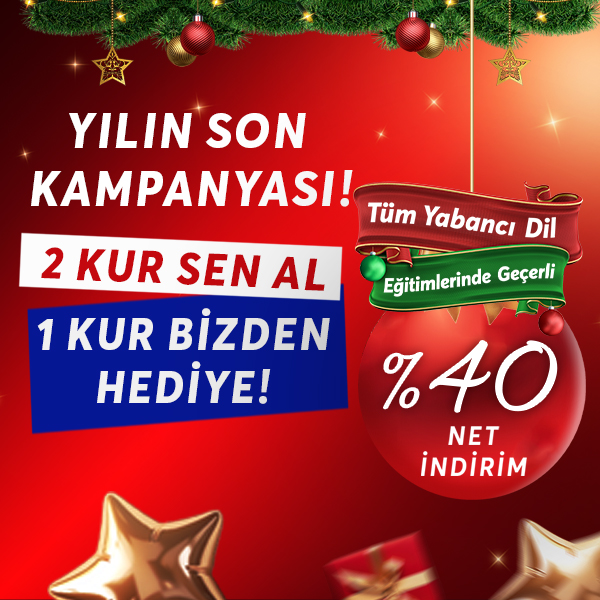 Yılın son fırsatı Erenköy Amerikan Kültürde